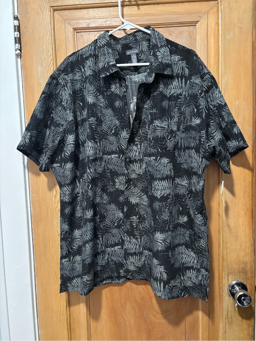 Men's Patterned Short Sleeve Shirt